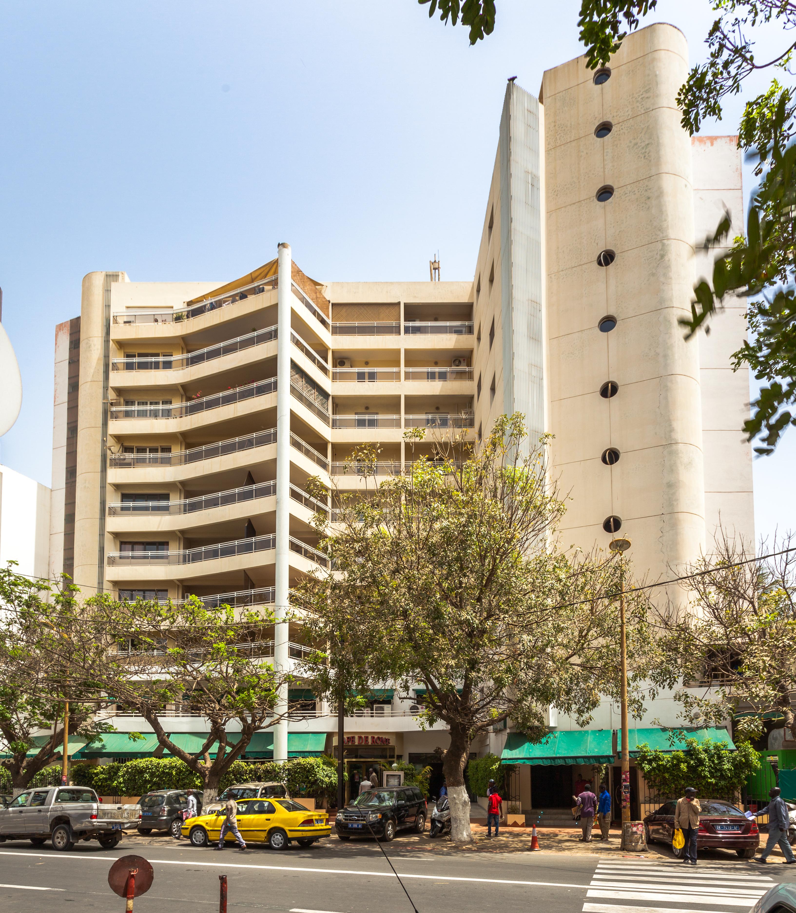 Hotel Cafe De Rome Dakar Zewnętrze zdjęcie